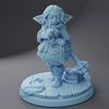 Holly, the Goblin Cleric - 75mm Collector Scale (Twin Goddess)