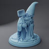 Tiny Green Mall Wizard (Dwarf) (75mm Collector Scale)