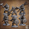 Bronzewams Großgoblins / Bronzeclad Greatgoblins (6 Miniaturen)