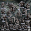 komplettes Rise of the Beastmen Set (14 Modelle, ohne Gelände, mit allen Händen)