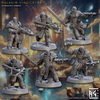 Malak Vindicators A-F Set (30mm Base, mit allen Händen)