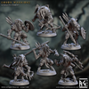 Gobor Warriors A-F Set (30mm Base, mit allen Händen)