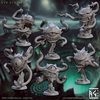 Eye Stalkers A-F Set (30mm Base)