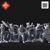 Elite der goldenen Horde mit Schwert und Schild / Dragon Army Elite with Sword and shield