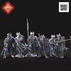 Elite der goldenen Horde mit Piken / Dragon Army Elite Pikemen and shield