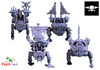 Gobs Piraten-Bots mit offenem Torso / Pirate Bots (4 Miniaturen)