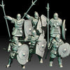 Wilde Krieger mit Speeren / Wildling Warriors with spears (6 Modelle)