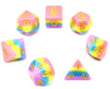 Würfelset Creamy: Rainbow (7)