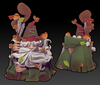 Gratis-Miniatur "Cyress, the Wood Golem Maker"