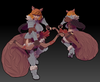 Archer Squirrel Girl (Body1 - ohne Kapuze)