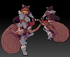 Archer Squirrel Girl (Body2 - mit Kapuze) (75mm Collector Scale)