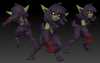 Mirabel the Goblin Werewolf (Body2 - Fell statt Hemd)