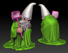 Tiny Green Mall Wizard (Dwarf)