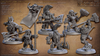 Dwarf Berserkers A-F Set (30mm Base, mit allen Händen)