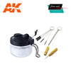 AK Interactive - Fine Art Airbrush Cleaning Station Set