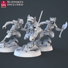 Gnolls Set - modular (STL Miniatures) (4 Miniaturen)