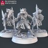 Gnolls Set - modular (STL Miniatures) (4 Miniaturen)