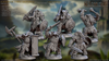 Ivory Sentinels A-F Set (30mm Base, mit allen Händen)