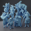 "Fantasy Western"-Set (7 Miniaturen) (Twin Goddess)