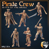 Pirate Crew (6 Modelle)