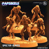 GEISTER-SKLAVEN SET / SPECTER SLAVES SET (5 Miniaturen)