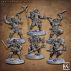 Northmen Berserkers - 6 Miniaturen (Artisan Guild)
