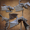 Vanguard Wyvern A-D Beasts Set (50mm Base)