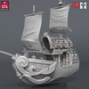 Treasure Hunters Ship (STL Miniatures)