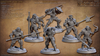 Vanguard Fighters A-F Set (30mm Base, mit allen Händen)