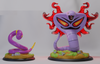 0023-0024 Set - Rettan, Arbok (mit rotem Effekt)