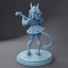 Amora the Tiefling Bard (Body1 - nur Rock ohne Hose) (75mm Collector Scale)