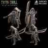 Elf Archer Pack - 4 Miniaturen(Tytantroll)