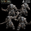 Bug Bear Dual Swords Pack - 4 Miniaturen (Tytantroll)