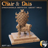 Grand Chair & Dias (World Forge Miniatures)