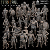 DnD Heroes Fighters Bundle - 24 Miniaturen (Tytantroll)