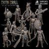 DnD Heroes Fighters Female Bundle - 12 Miniaturen (Tytantroll)