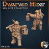 Dwarven Miner (World Forge Miniatures)
