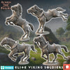 Elite Viking Horses (4 Miniaturen) (Across the Realms)