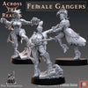 Weibliche Ganger - Bastelset / Female Gangers -  Builder Kit (6 Miniaturen & Bits)