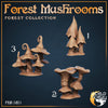 Forest Mushrooms (World Forge Miniatures)