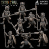 Frogfolk Bundle - 9 Miniaturen (Tytantroll)