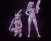 The Cyberpunk Eva Twins (Gaz Minis)