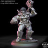 Female Tech Ogre, Female Warband Member (Gaz Minis)