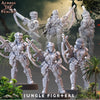 Dschungelkämpferinnen / Jungle Fighters (16 Miniaturen)