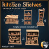 Kitchen Shelves (World Forge Miniatures)