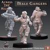 Männliche Ganger - Bastelset / Male Gangers -  Builder Kit (6 Miniaturen & Bits)
