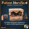 Potions Merchant Market Stall (World Forge Miniatures)
