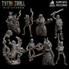 Skelett-Set / Skeletons Bundle (8 Miniaturen)