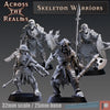 Skelettkrieger / Skeleton Warriors (4 Miniaturen)