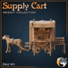 Adventure Supplies Cart & Donkey (World Forge Miniatures)